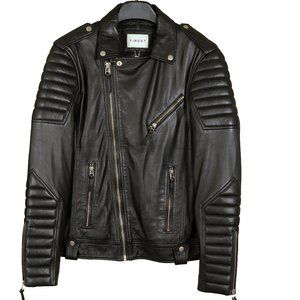 Gasoline Leather Jacket for Mens